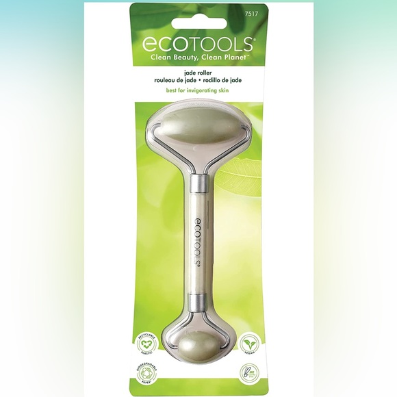Ecotools Jade Face & Under Eye Roller For Smoothing & De-Puffing - Picture 2 of 7